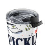 Pickleball Club 20oz Tumbler — Pickleball Player Gift — Insulated Stainless Steel Travel Cup — Product view — Photo 6