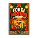 Portugal Soccer Poster — Rally Fan Art Print — Soccer Wall Decor — Front view — Photo 6