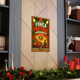 Portugal Soccer Poster — Rally Fan Art Print — Soccer Wall Decor — Product view — Photo 10