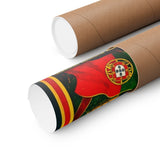 Portugal Soccer Poster — Rally Fan Art Print — Soccer Wall Decor — Product view — Photo 8
