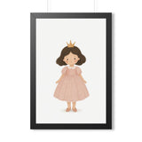 Princess Girl Framed Nursery Wall Art, Storybook Kids Room Decor, 16x24 20x30 Poster — 6ad86f5ca3b65b75ca0e58bd_69669_124098_front