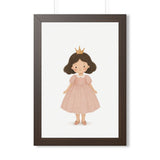 Princess Girl Framed Nursery Wall Art, Storybook Kids Room Decor, 16x24 20x30 Poster — 6ad86f5ca3b65b75ca0e58bd_69675_124146_front