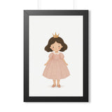Princess Girl Framed Nursery Wall Art, Storybook Kids Room Decor, 16x24 20x30 Poster — 6ad86f5ca3b65b75ca0e58bd_69668_124096_front