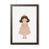 Princess Girl Framed Nursery Wall Art, Storybook Kids Room Decor, 16x24 20x30 Poster — 6ad86f5ca3b65b75ca0e58bd_69676_124148_front