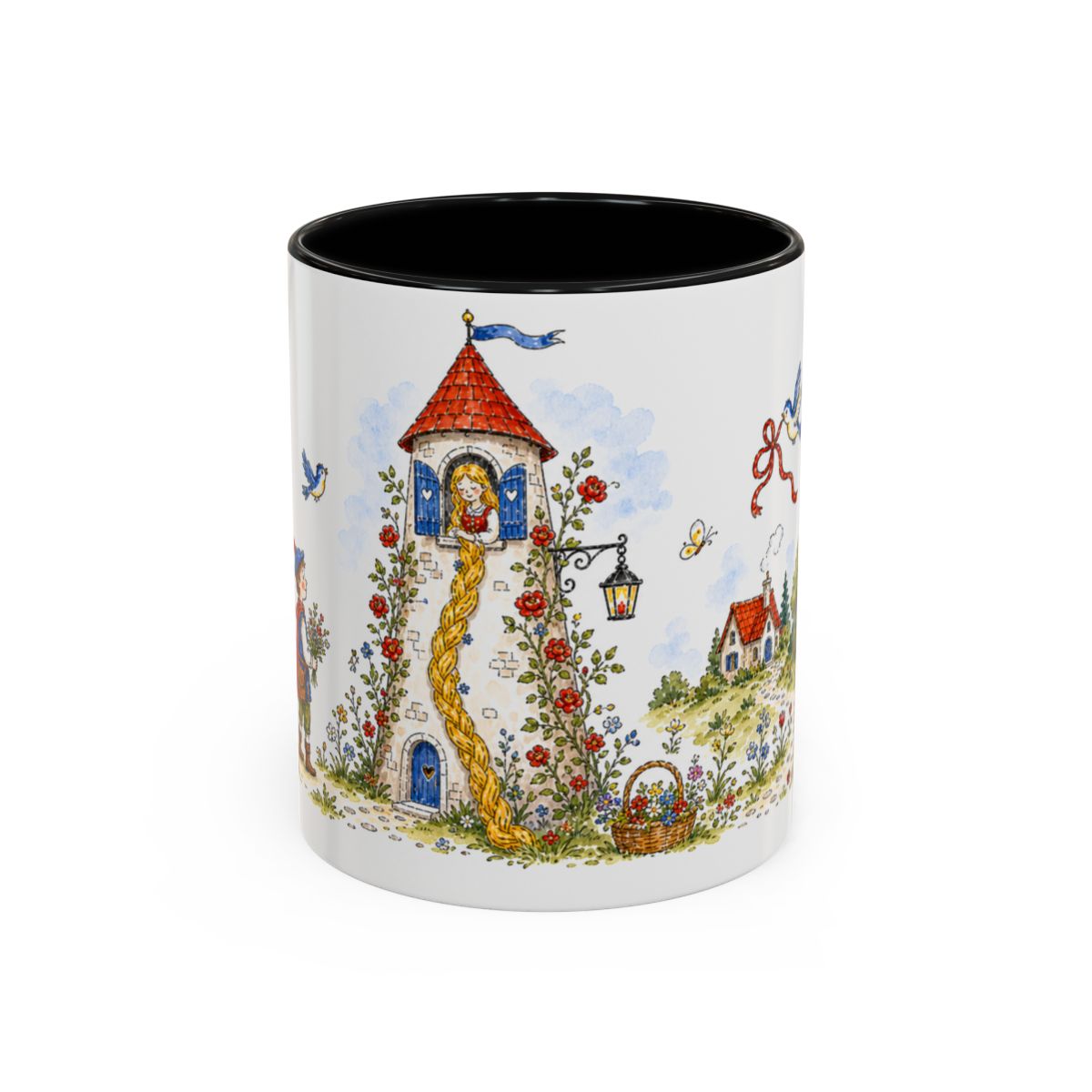 Rapunzel Mug | Tower Storybook Fairy Tale Accent Coffee Mug | EveryLegend — 6ad87123484d495a850b3d45_72180_102752_front