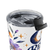 Rest Then Rise 20oz Tumbler, Botanical Inspirational Quote Gift, Insulated Stainless Steel Travel Cup — Product view — Photo 6