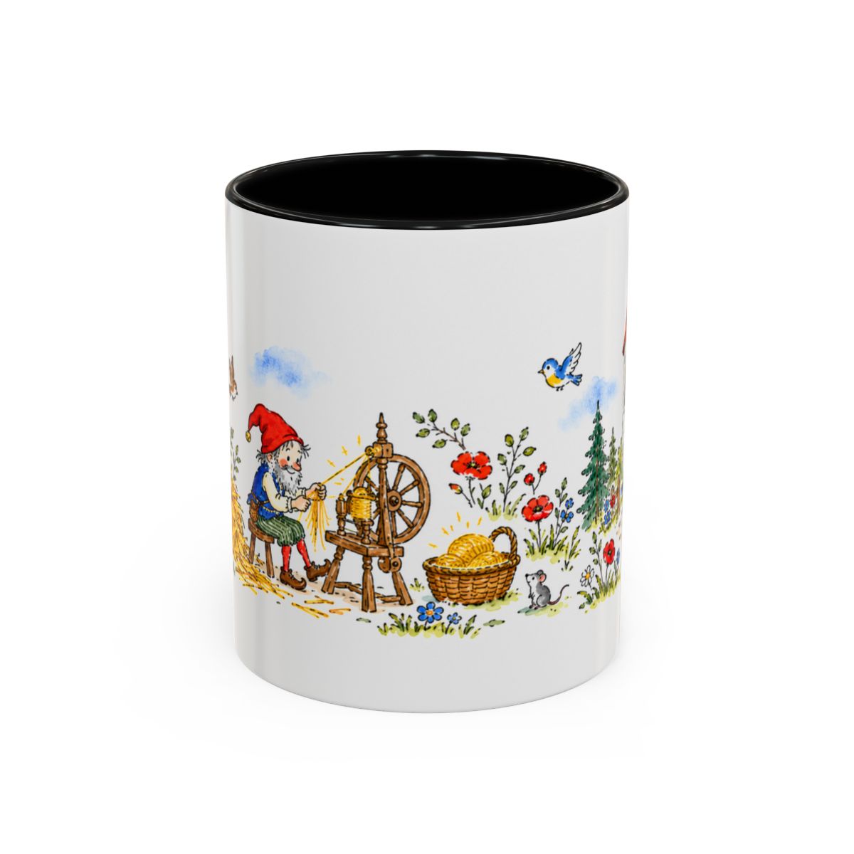 Rumpelstiltskin Mug — Storybook Fairy Tale Accent Coffee Mug — MagicMeStudio — Front view — Photo 1