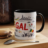 Senegal Soccer Coffee Mug — Soccer Fan Gift — Accent Color Ceramic 11oz 15oz Match Day Cup — Product view — Photo 20