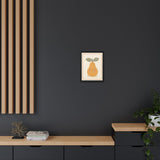 Smiling Pear Framed Nursery Canvas, Storybook Kids Room Wall Art, 12x16 18x24 — Product view — Photo 9