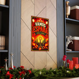 Spain Soccer Poster — Rally Fan Art Print — Soccer Wall Decor — Product view — Photo 10