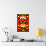 Spain Soccer Poster — Rally Fan Art Print — Soccer Wall Decor — Product view — Photo 13