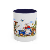Stone Soup Mug — Storybook Fairy Tale Accent Coffee Mug — MagicMeStudio — Front view — Photo 2