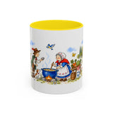 Stone Soup Mug — Storybook Fairy Tale Accent Coffee Mug — MagicMeStudio — Front view — Photo 12