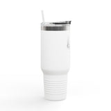 Swan Mom 40oz Tumbler — Forever My Friend Mother's Day Gift — Travel Mug — Front view — Photo 2