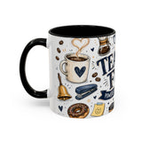 Teacher Fuel Coffee Mug | Powered by Coffee and Wine Funny Gift | Accent Color Ceramic 11oz 15oz — 6ad8702056e61d3ffc094ef3_72180_102756_left