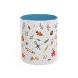 Thanksgiving Baking Mug — Watercolor Autumn Gift — Pumpkin Pie Accent Coffee Cup 11oz 15oz — Front view — Photo 9