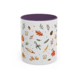 Thanksgiving Baking Mug — Watercolor Autumn Gift — Pumpkin Pie Accent Coffee Cup 11oz 15oz — Front view — Photo 16