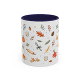 Thanksgiving Baking Mug — Watercolor Autumn Gift — Pumpkin Pie Accent Coffee Cup 11oz 15oz — Front view — Photo 2