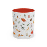 Thanksgiving Baking Mug — Watercolor Autumn Gift — Pumpkin Pie Accent Coffee Cup 11oz 15oz — Front view — Photo 4