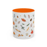 Thanksgiving Baking Mug — Watercolor Autumn Gift — Pumpkin Pie Accent Coffee Cup 11oz 15oz — Front view — Photo 11