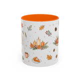 Thanksgiving Host Mug — Cozy Watercolor Gathering Gift — Autumn Accent Cup 11oz 15oz — Front view — Photo 11