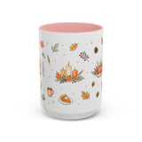 Thanksgiving Host Mug — Cozy Watercolor Gathering Gift — Autumn Accent Cup 11oz 15oz — Front view — Photo 7