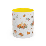 Thanksgiving Host Mug — Cozy Watercolor Gathering Gift — Autumn Accent Cup 11oz 15oz — Front view — Photo 12
