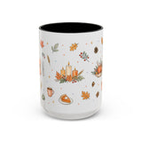 Thanksgiving Host Mug — Cozy Watercolor Gathering Gift — Autumn Accent Cup 11oz 15oz — Front view — Photo 5