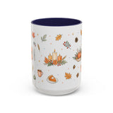 Thanksgiving Host Mug — Cozy Watercolor Gathering Gift — Autumn Accent Cup 11oz 15oz — Front view — Photo 6