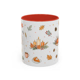 Thanksgiving Host Mug — Cozy Watercolor Gathering Gift — Autumn Accent Cup 11oz 15oz — Front view — Photo 4
