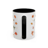 Thanksgiving Host Mug — Cozy Watercolor Gathering Gift — Autumn Accent Cup 11oz 15oz — Back view — Photo 20