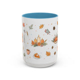 Thanksgiving Host Mug — Cozy Watercolor Gathering Gift — Autumn Accent Cup 11oz 15oz — Front view — Photo 10