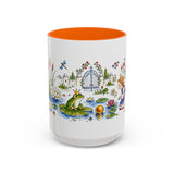 The Frog Prince Mug — Storybook Fairy Tale Accent Coffee Mug — MagicMeStudio — Front view — Photo 13