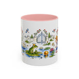 The Frog Prince Mug — Storybook Fairy Tale Accent Coffee Mug — MagicMeStudio — Front view — Photo 3