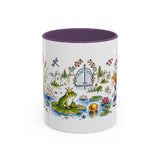 The Frog Prince Mug — Storybook Fairy Tale Accent Coffee Mug — MagicMeStudio — Front view — Photo 16