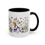 The Frog Prince Mug — Storybook Fairy Tale Accent Coffee Mug — MagicMeStudio — Right view — Photo 17