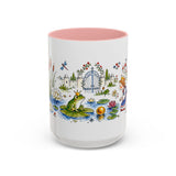 The Frog Prince Mug — Storybook Fairy Tale Accent Coffee Mug — MagicMeStudio — Front view — Photo 7