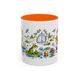 The Frog Prince Mug — Storybook Fairy Tale Accent Coffee Mug — MagicMeStudio — Front view — Photo 11