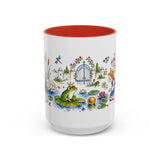 The Frog Prince Mug — Storybook Fairy Tale Accent Coffee Mug — MagicMeStudio — Front view — Photo 8