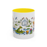 The Frog Prince Mug — Storybook Fairy Tale Accent Coffee Mug — MagicMeStudio — Front view — Photo 12