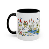 The Frog Prince Mug — Storybook Fairy Tale Accent Coffee Mug — MagicMeStudio — Left view — Photo 18