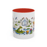 The Frog Prince Mug — Storybook Fairy Tale Accent Coffee Mug — MagicMeStudio — Front view — Photo 4