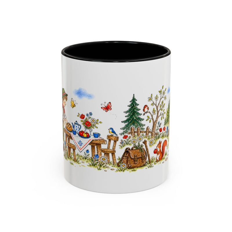 The Wishing Table Mug — Storybook Fairy Tale Accent Coffee Mug — MagicMeStudio — Front view — Photo 1