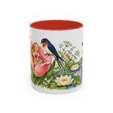Thumbelina Mug — Storybook Fairy Tale Accent Coffee Mug — MagicMeStudio — Front view — Photo 4