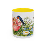 Thumbelina Mug — Storybook Fairy Tale Accent Coffee Mug — MagicMeStudio — Front view — Photo 12