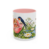 Thumbelina Mug — Storybook Fairy Tale Accent Coffee Mug — MagicMeStudio — Front view — Photo 3