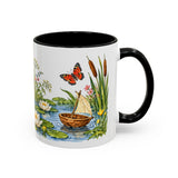Thumbelina Mug — Storybook Fairy Tale Accent Coffee Mug — MagicMeStudio — Right view — Photo 17