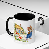 Town Mouse and Country Mouse Mug — Storybook Fairy Tale Accent Coffee Mug — MagicMeStudio — Product view — Photo 21