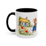 Town Mouse and Country Mouse Mug — Storybook Fairy Tale Accent Coffee Mug — MagicMeStudio — Left view — Photo 18