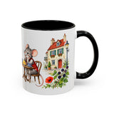 Town Mouse and Country Mouse Mug — Storybook Fairy Tale Accent Coffee Mug — MagicMeStudio — Right view — Photo 17
